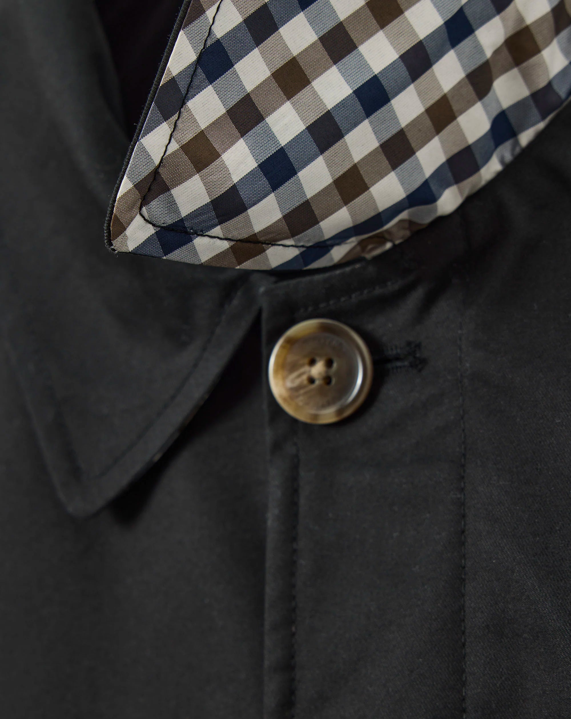 Weekend offender Mac with check details Black