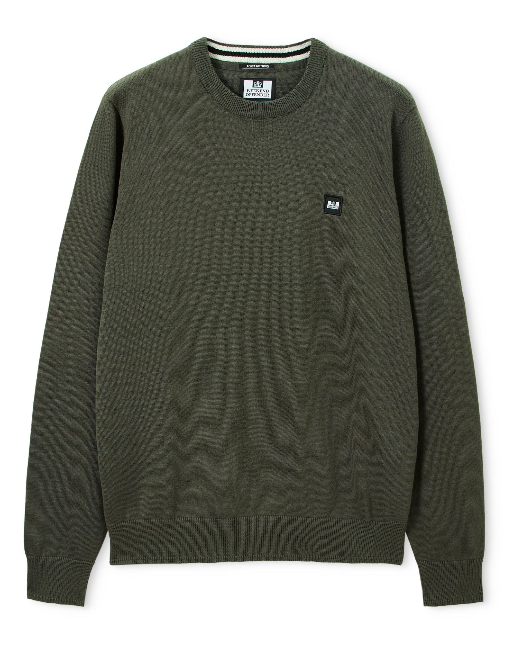 Weekend offender Solace fine gauge sweater Forest