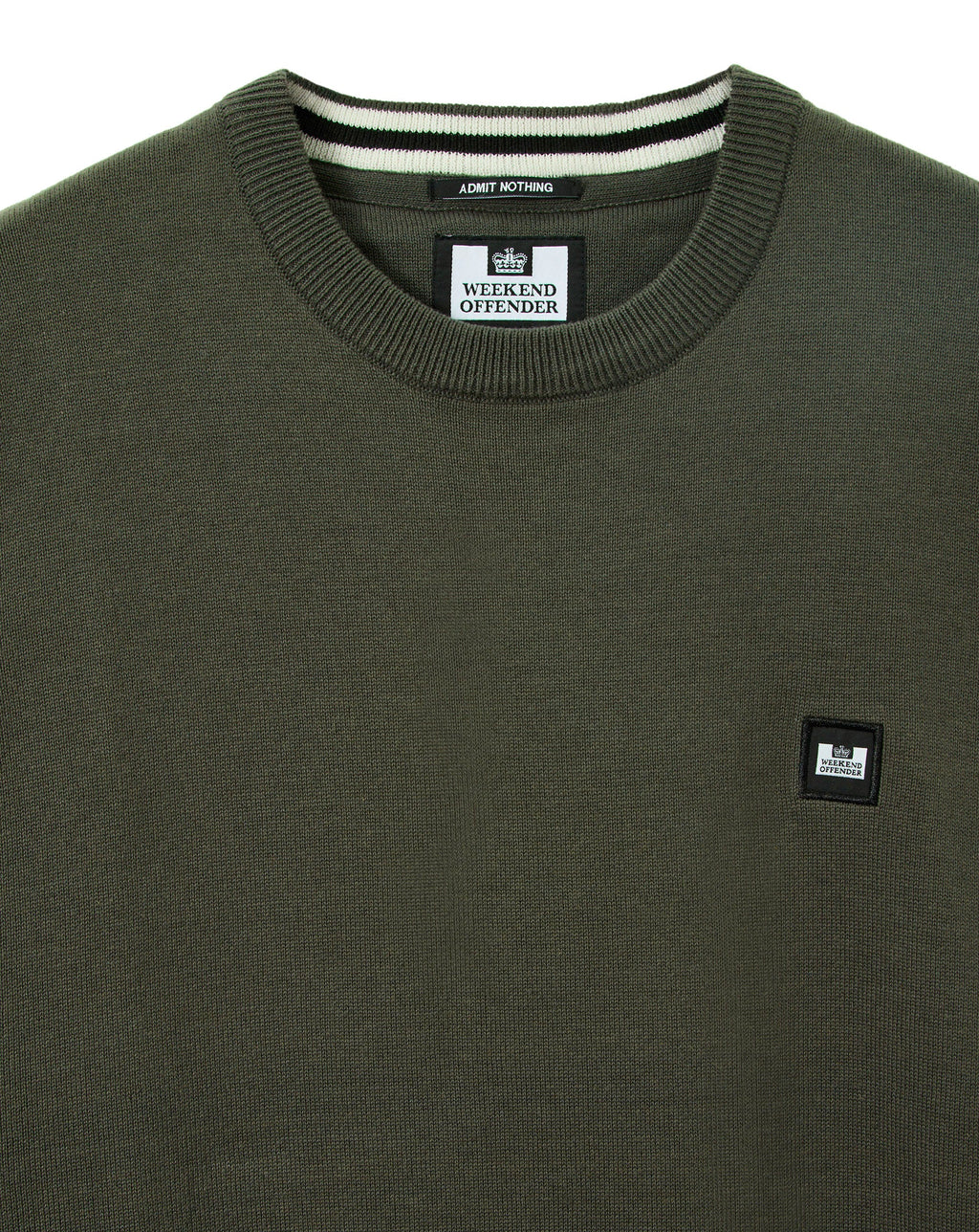 Weekend offender Solace fine gauge sweater Forest