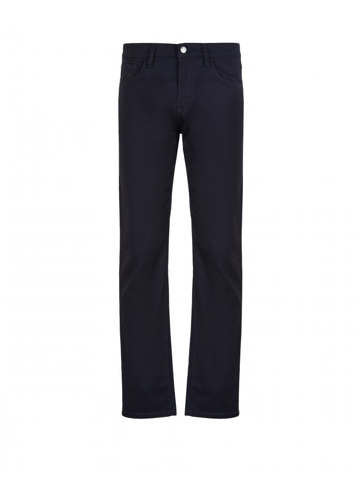 Armani Exchange 5 Pocket Slim Fit Trouser Deep Navy