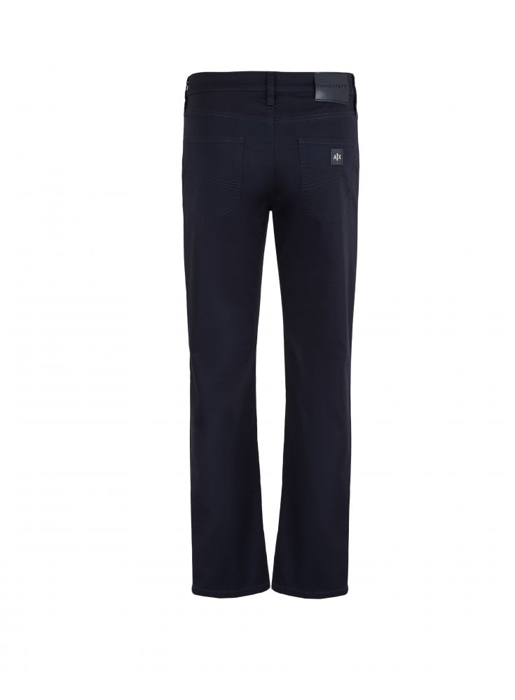 Armani Exchange 5 Pocket Slim Fit Trouser Deep Navy