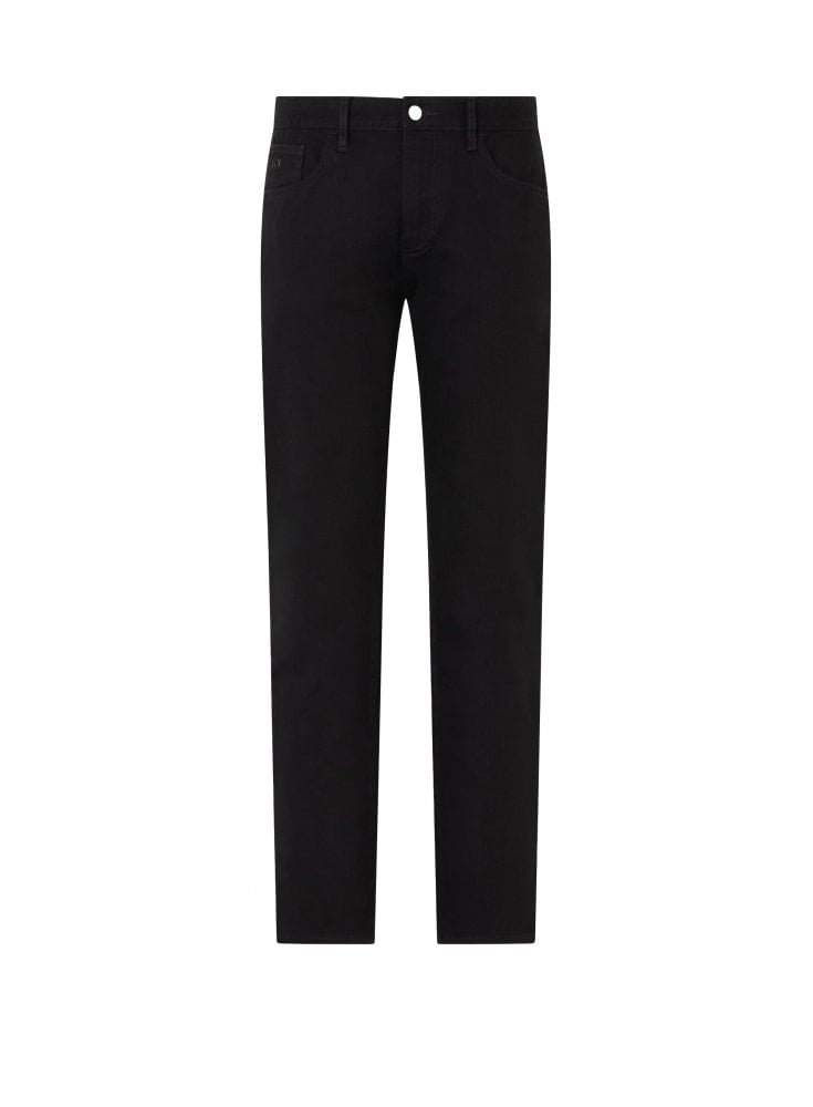 Armani Exchange 5 Pocket Slim Jean Black