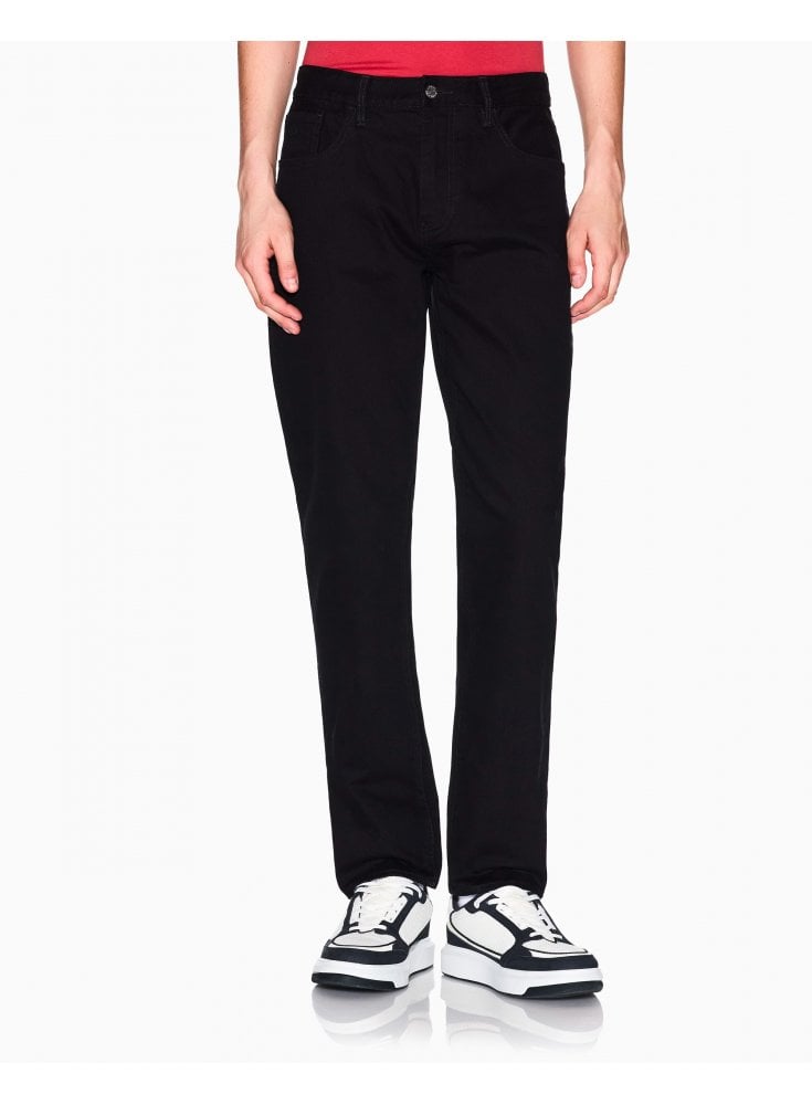 Armani Exchange 5 Pocket Slim Jean Black