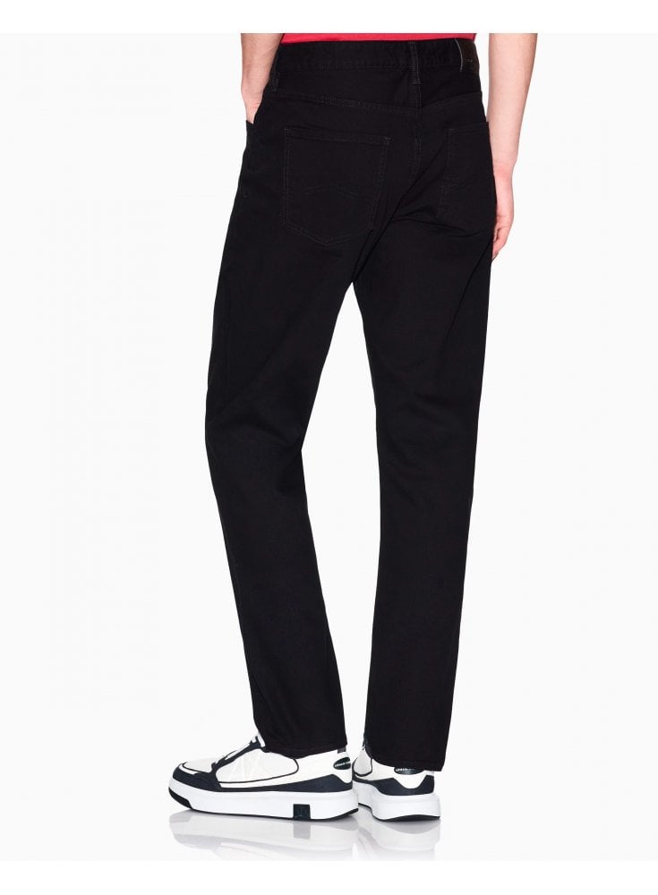 Armani Exchange 5 Pocket Slim Jean Black
