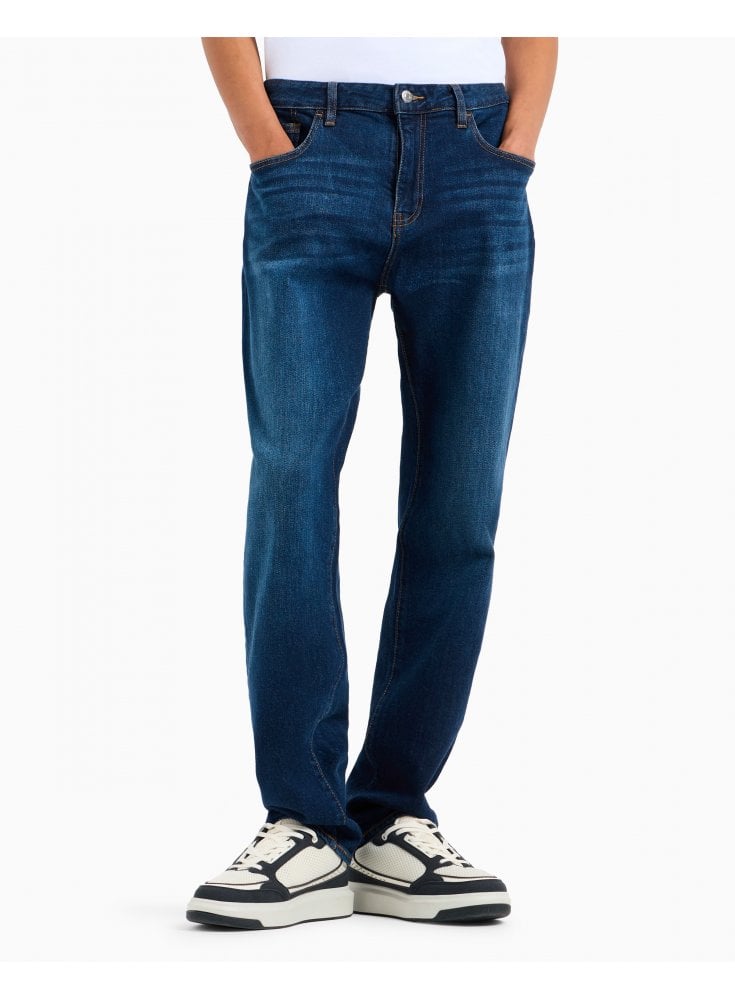 Armani Exchange Slim Fit Jean Blue Denim