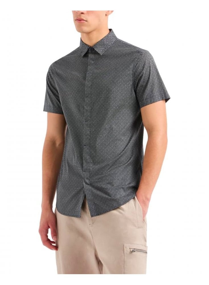 Armani Exchange Classic Shirt Navy