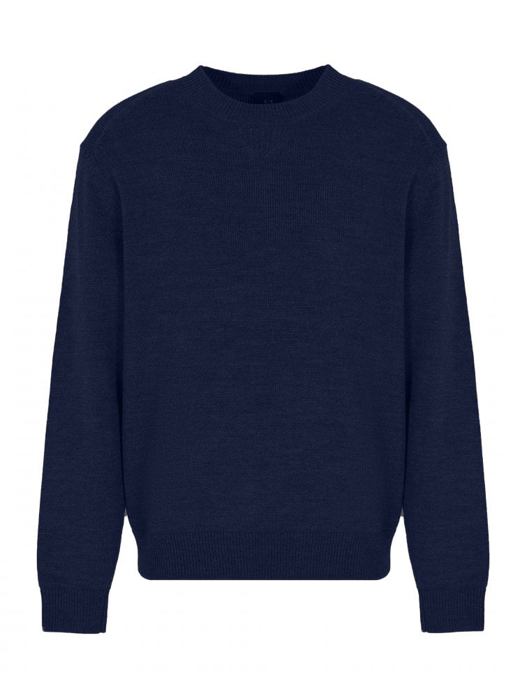 Armani Exchange Knit Pullover Navy