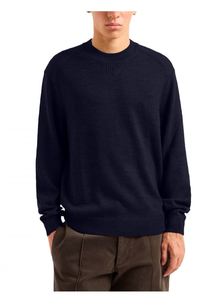Armani Exchange Knit Pullover Navy