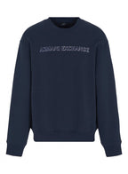 Armani Exchange Logo Sweatshirt Navy