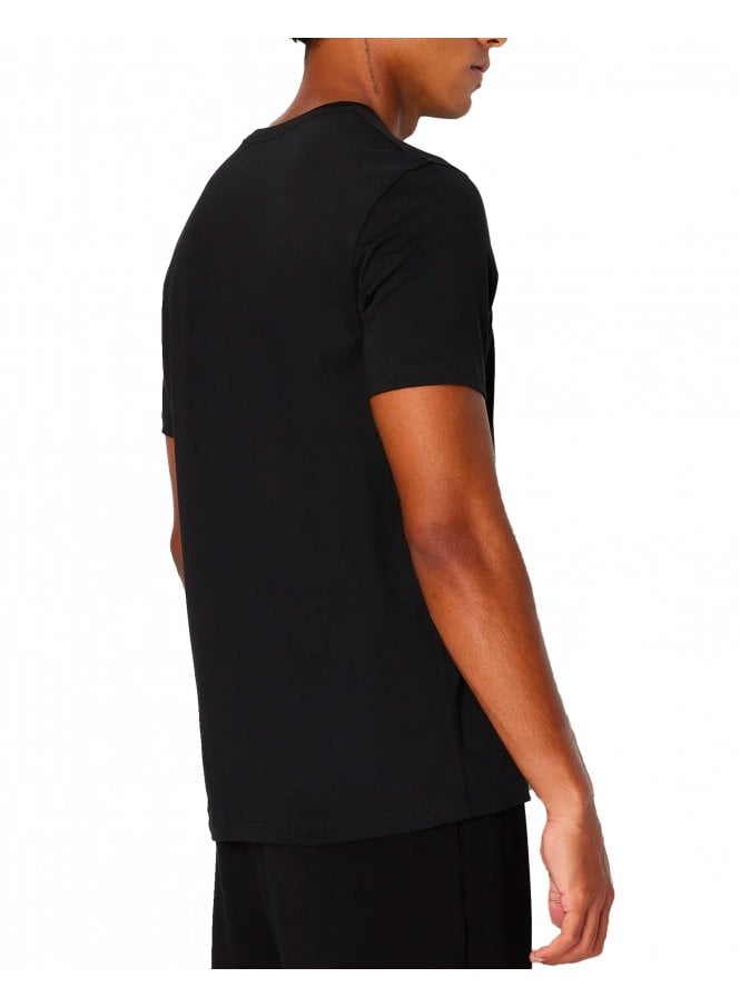Armani Exchange Man Jersey T-shirt Black