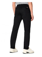 Armani Exchange Mens Black Woven Trouser Slim Black