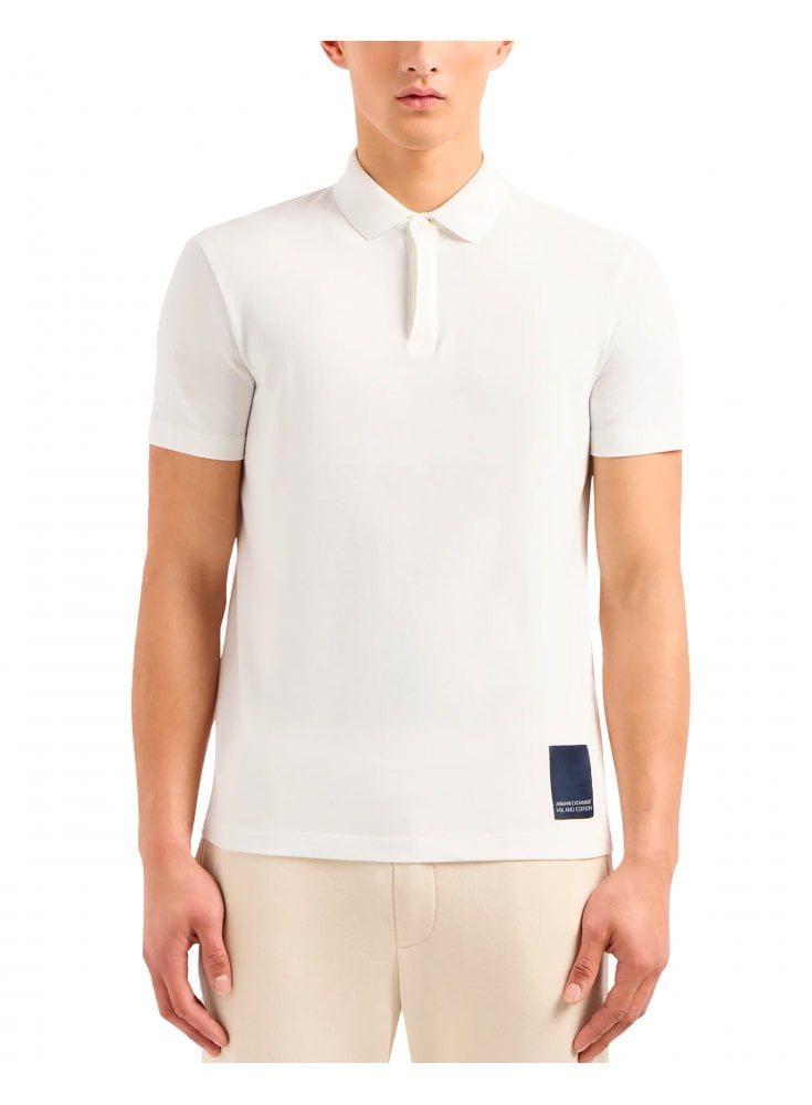 Armani Exchange Polo Shirt Off White