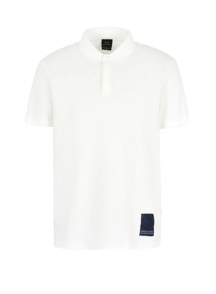 Armani Exchange Polo Shirt Off White