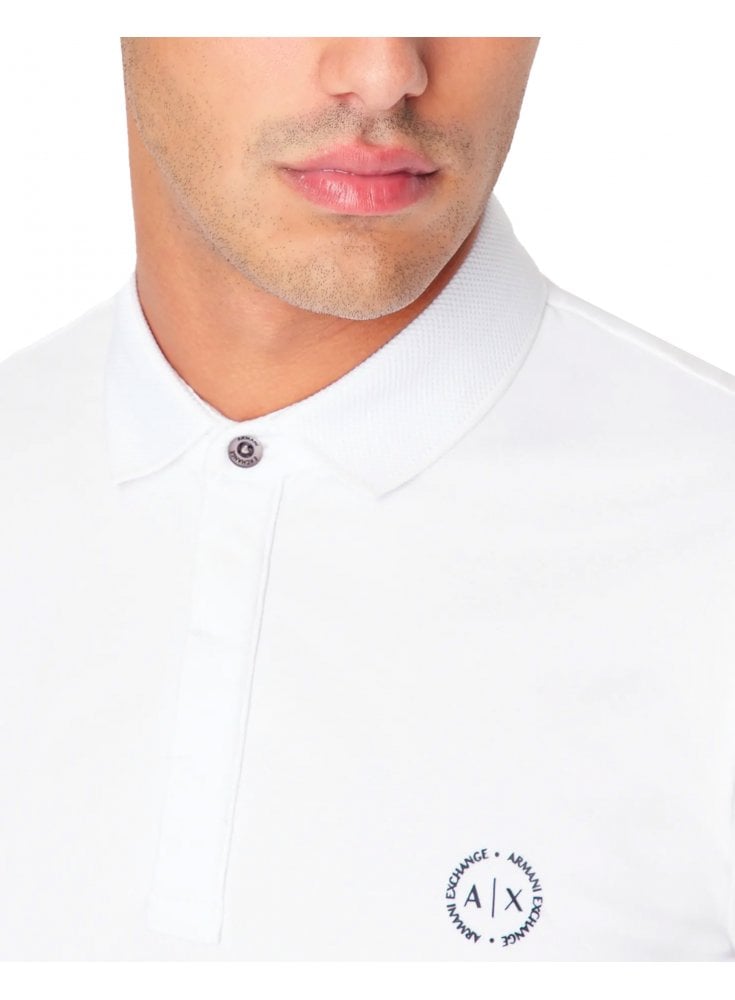 Armani Exchange Polo White