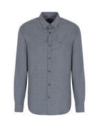 Armani Exchange Shirt Micro Pied De Poul