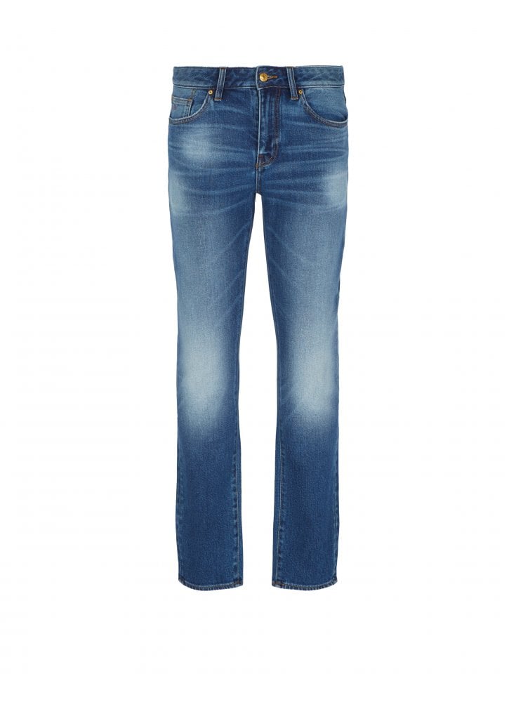 Armani Exchange Skinny Fit Indigo Denim Jean 1500 Indigo Denim