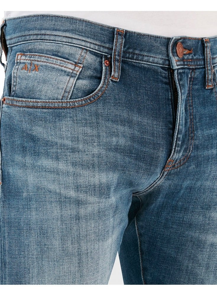Armani Exchange Slim Jean 1500 Indigo Denim