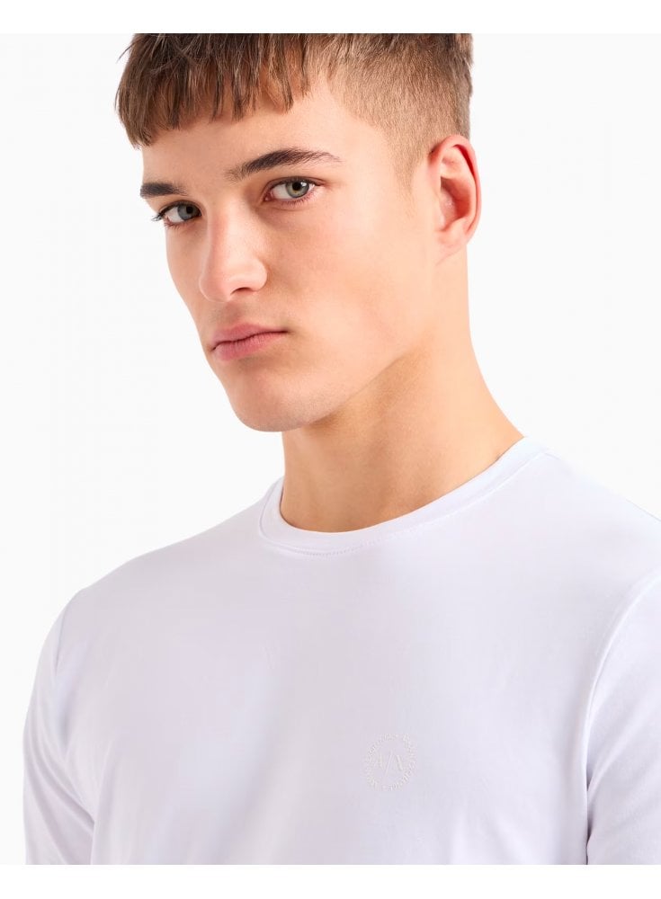 Armani Exchange White Premium T Shirt White