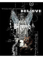 Blessed Believe In Yourself T-Shirt Black
