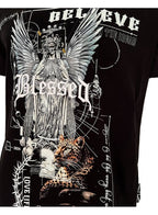 Blessed Believe In Yourself T-Shirt Black