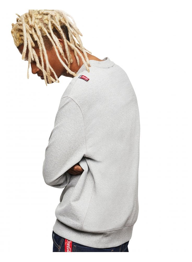 Diesel Coca Cola Sweatshirt Heather Grey