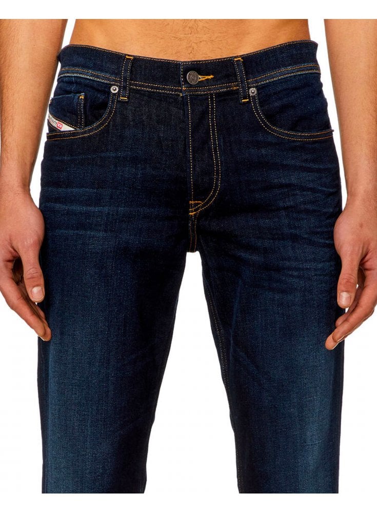 Diesel D-finitive Straight Leg Regular Fit Jean Dark Blue 009zs