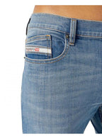 Diesel D-luster Men's Slim Jean Light Blue 0ehaj