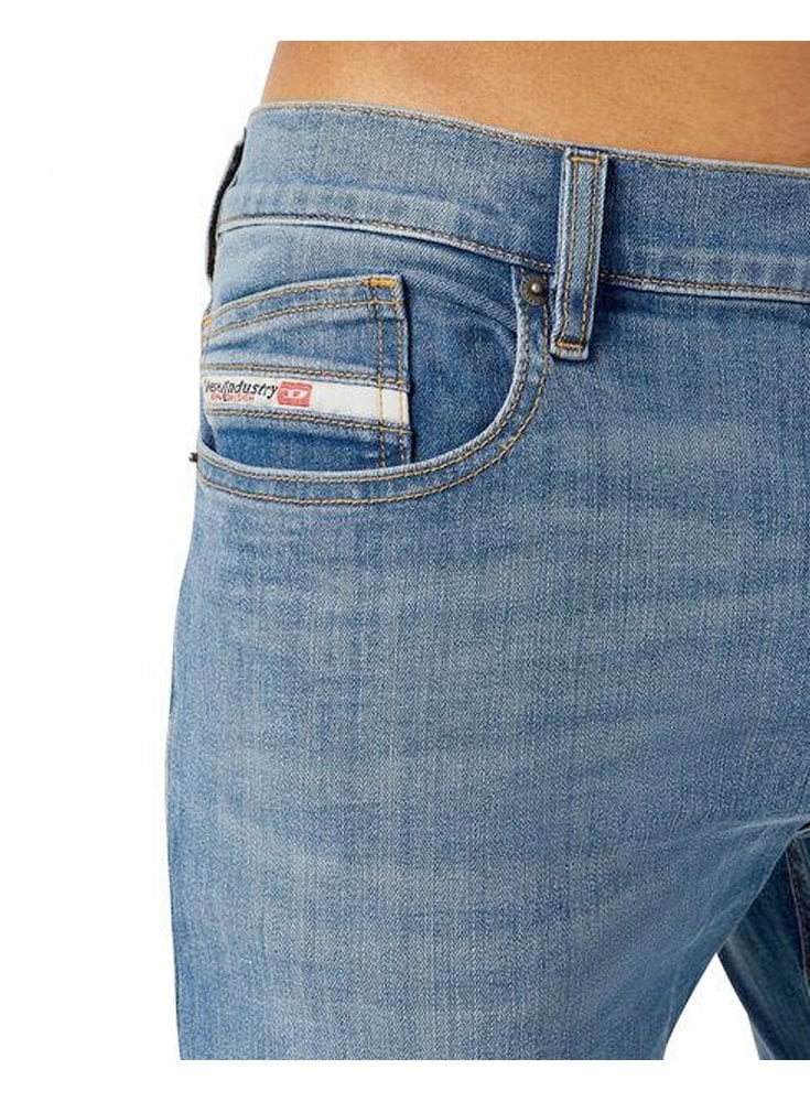 Diesel D-luster Men's Slim Jean Light Blue 0ehaj