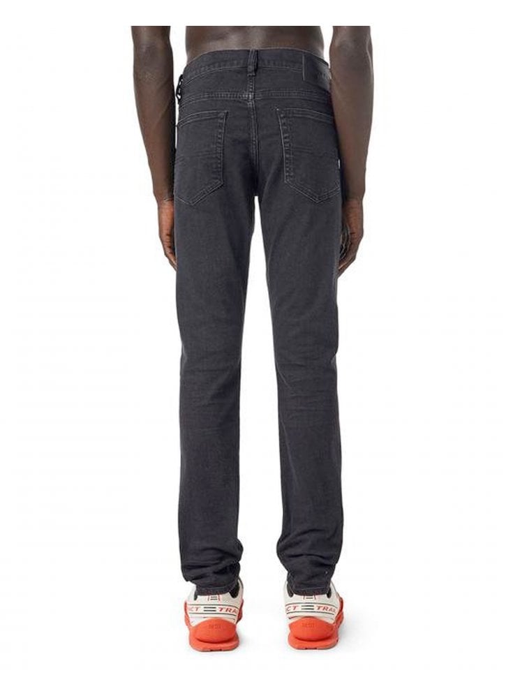 Diesel D-luster Men's Stretch Slim Fit Washed Black Ogdar