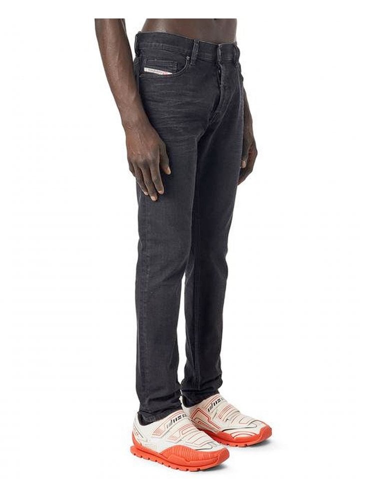 Diesel D-luster Men's Stretch Slim Fit Washed Black Ogdar