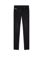 Diesel D-luster Slim Tapered Jean Black/Dark Grey 0ihau