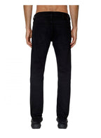Diesel D-luster Slim Tapered Jean Washed Black 0elay
