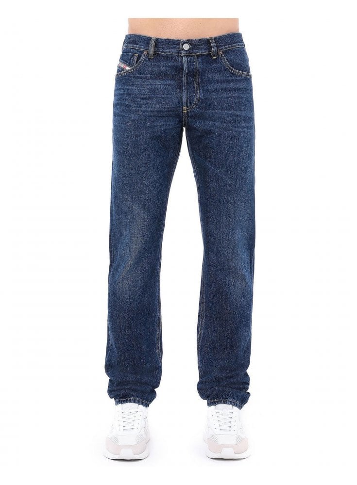 Diesel D-sark Slim Fit Mid Waist Straight Leg Jeans 09c03
