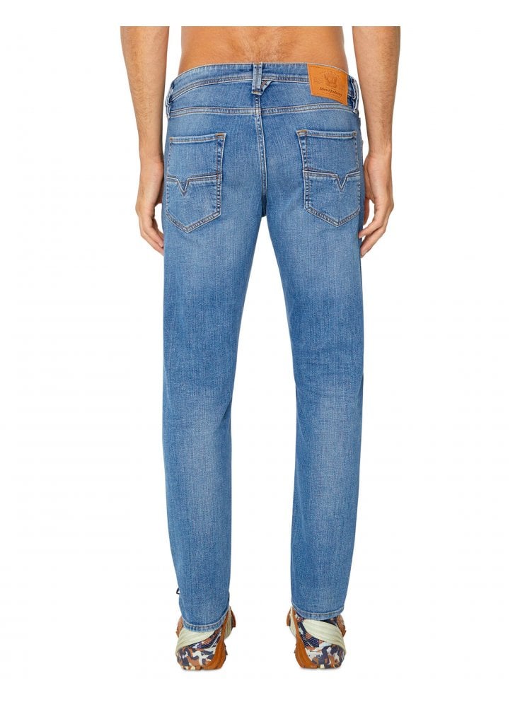 Diesel Larkee Beex Tapered Straight Jean Light Blue 009zr