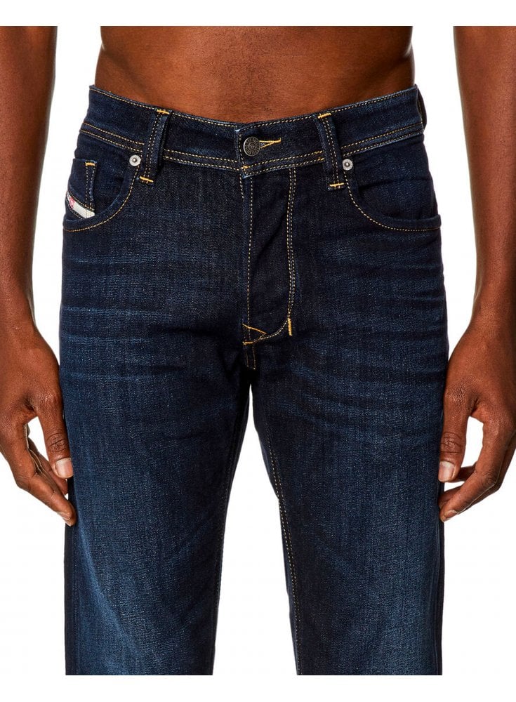 Diesel Larkee Straight Leg Denim Mid Blue 009zs