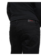 Diesel Mens Relaxed Tapered Fit Jean Larkee-Beex 0688H - Black