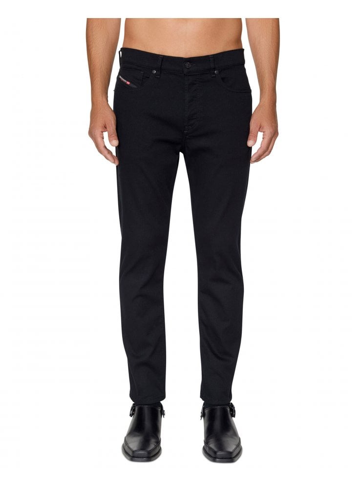 Diesel Mens Soft Stretch Regular Tapered D-FINING Black 069yp