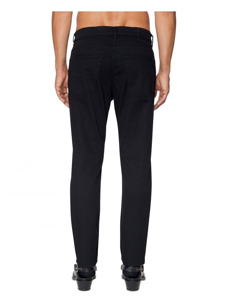 Diesel Mens Soft Stretch Regular Tapered D-FINING Black 069yp