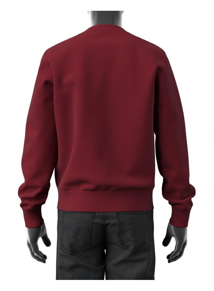Diesel S-Ginn L2 Sweatshirt Burgundy