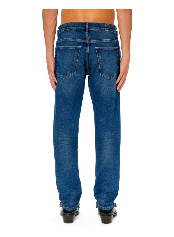 Diesel Soft Stretch Regular Tapered D-Finning Dark Blue Jean 0GYCS