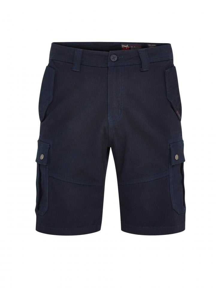 DML Cargo Shorts Multi Pockets Navy