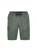 DML Tech Cargo Shorts Elasticated Waist Olive