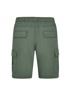 DML Tech Cargo Shorts Elasticated Waist Olive