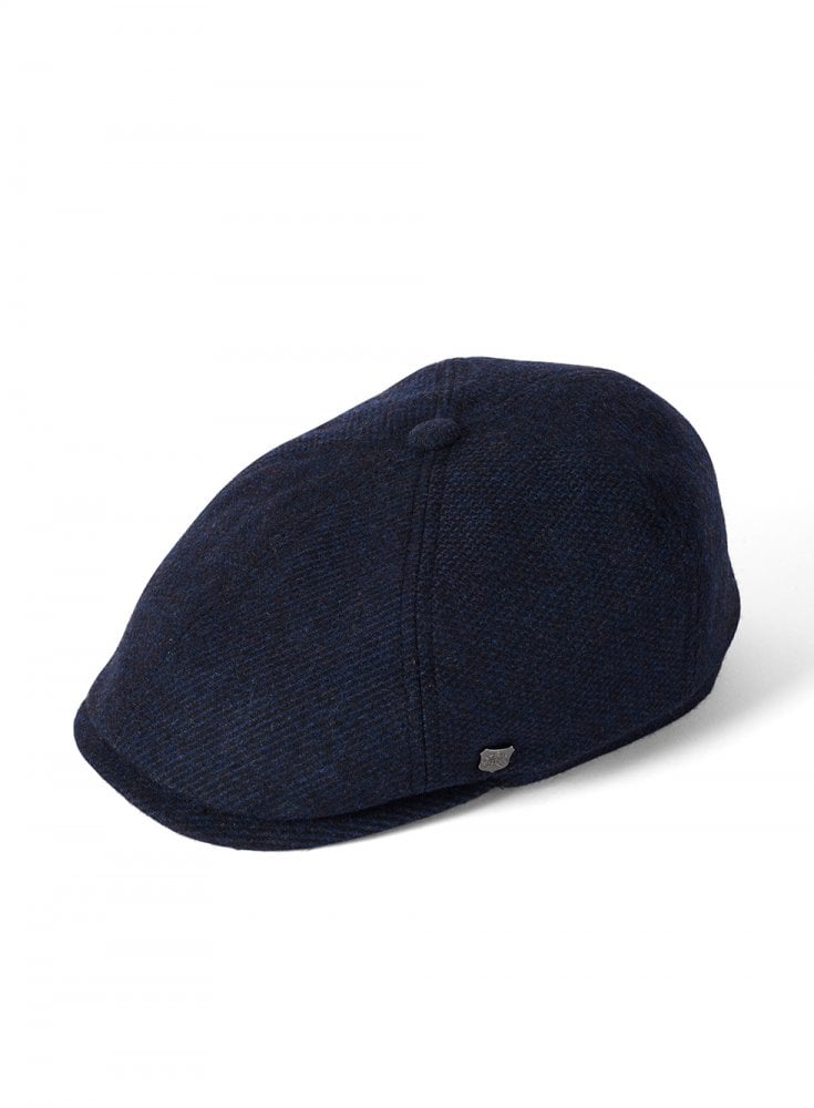 Failsworth Hudson Flat Cap Mix Blue