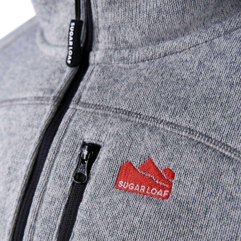 Sugar Loaf Fell Half Zip Fleece - Ash