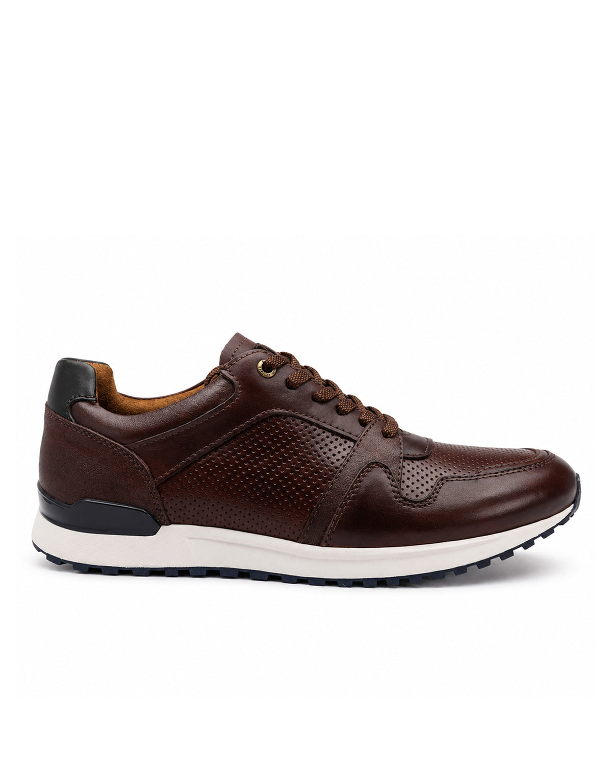 Front Pace leather trainer BROWN