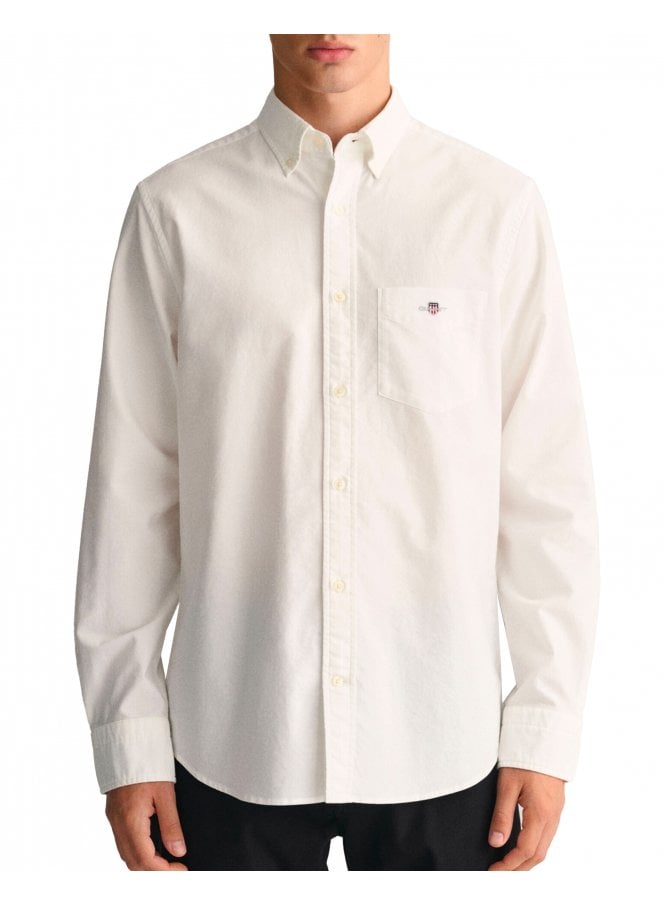 Gant Gant regular classic oxford shirt WHITE