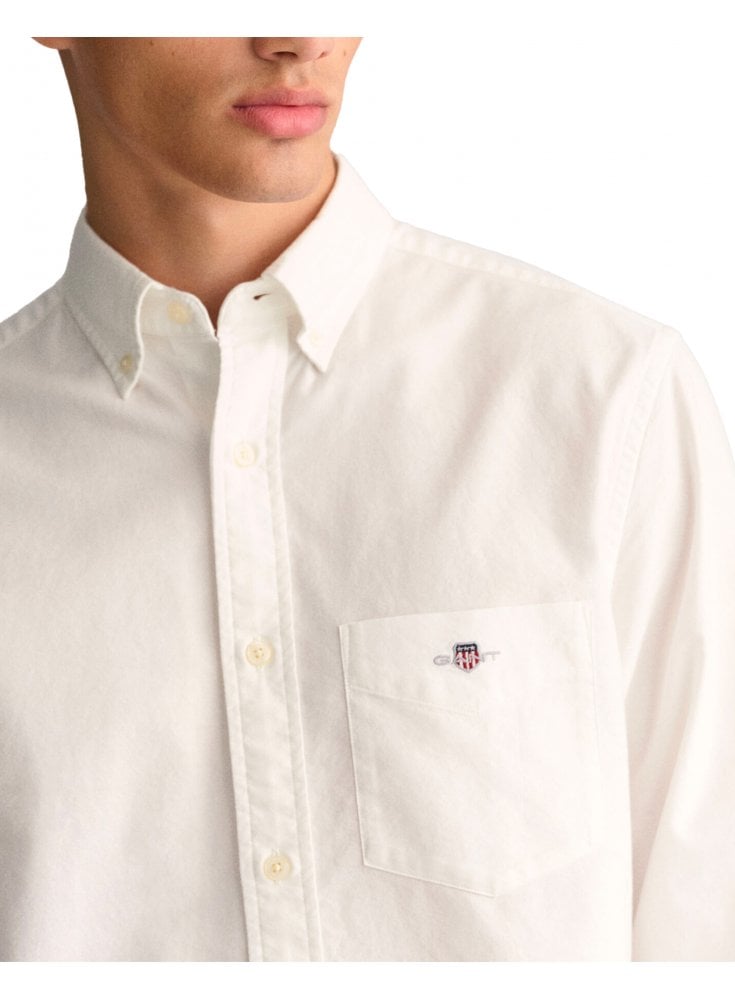 Gant Gant regular classic oxford shirt WHITE