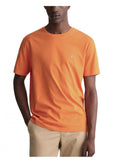 Gant Regular Shield Short Sleeve T Shirt Burnt Orange