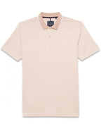 Guide London Jacquard Polo Beige